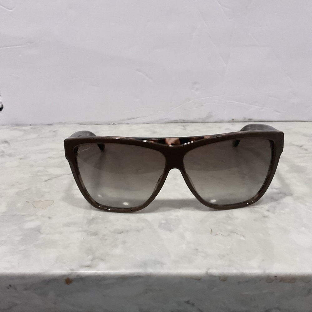 Gucci Vintage Logo Havanna Brown Aviator Sunglasses Y2K, GG 3540/S, 61 10 140 - Picture 3 of 8